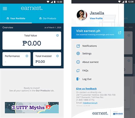 https //onlinebanking.metrobank.com.ph and click sign up|Do more with your money on Earnest when you open a digital  .
